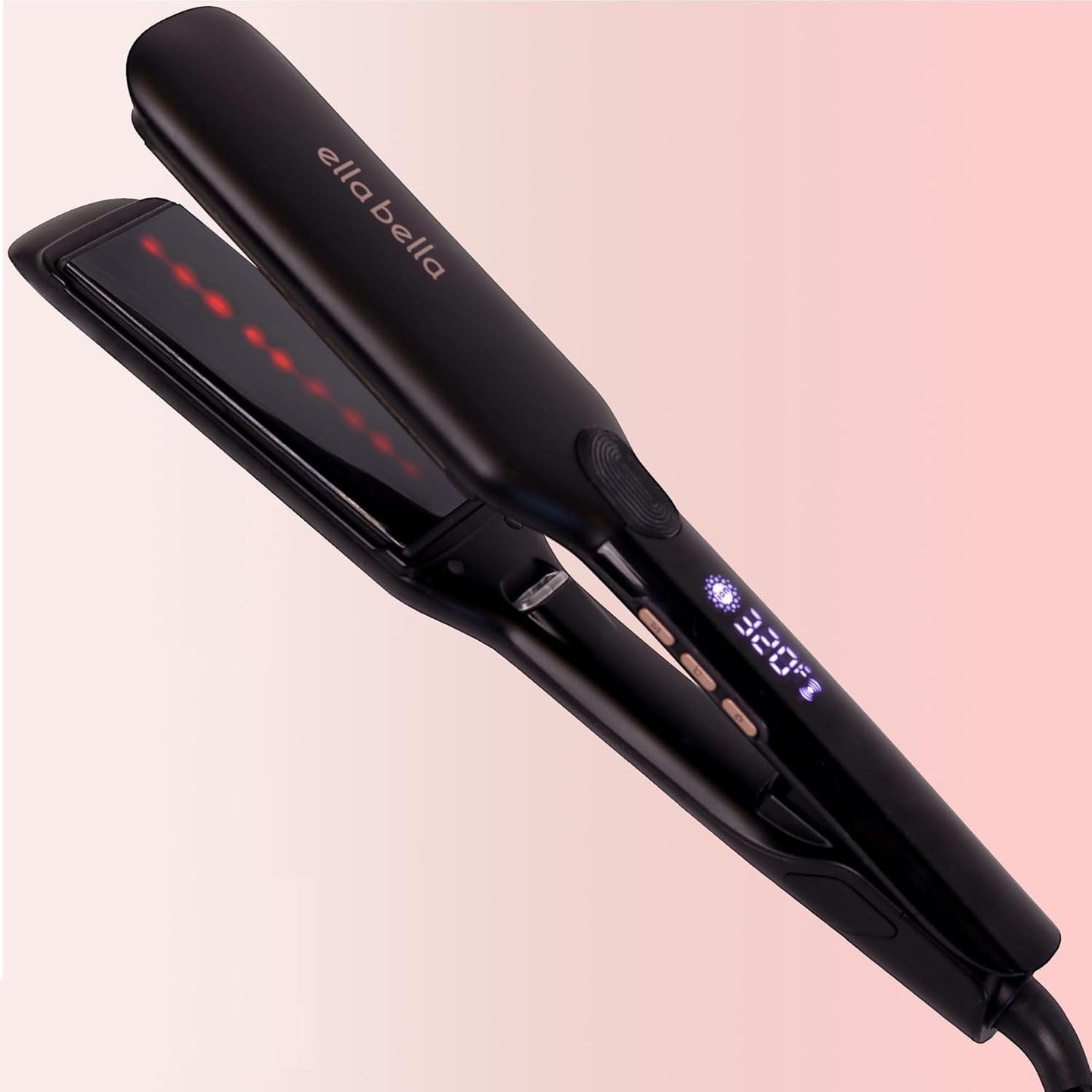 Titanium Flat Iron Hair Straightener with Infrared Technology