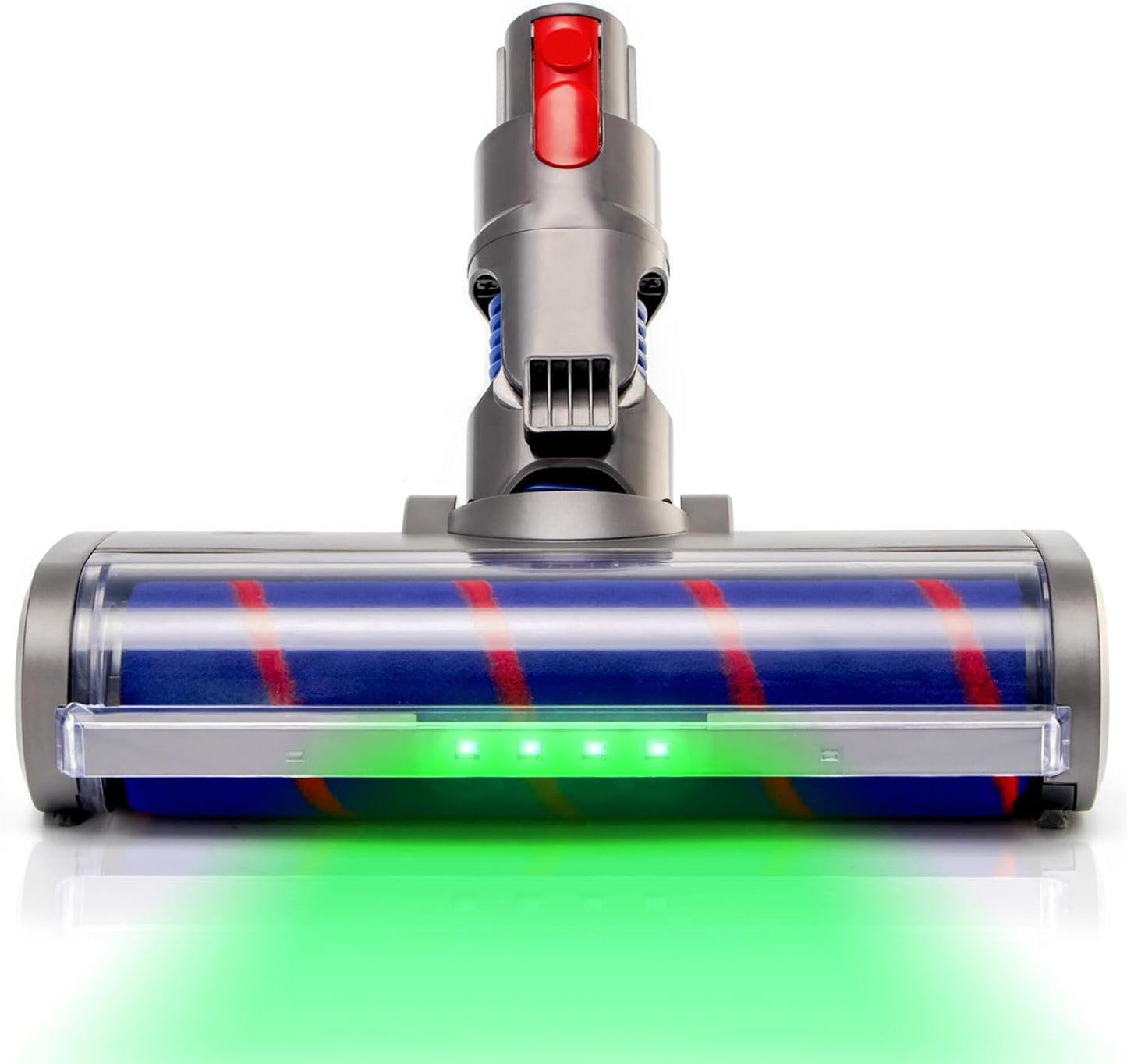 ELVANO Soft Roller Brush: Dyson Motorhead Compatible - Quick-Release Hard Floor Cleaner