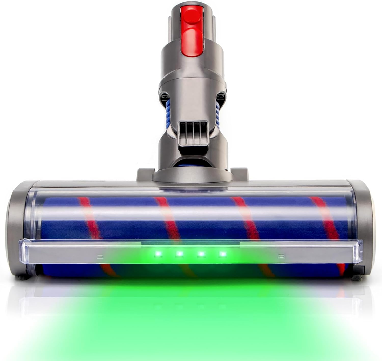 ELVANO Soft Roller Brush: Dyson Motorhead Compatible - Quick-Release Hard Floor Cleaner