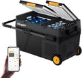 BougeRV 12 Volt Car Refrigerator CRD2 43 Quart - Dual Zone Portable