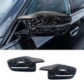 Forged Carbon Pattern Side Mirror Caps for G20 G30 G32 G11 Left-Hand
