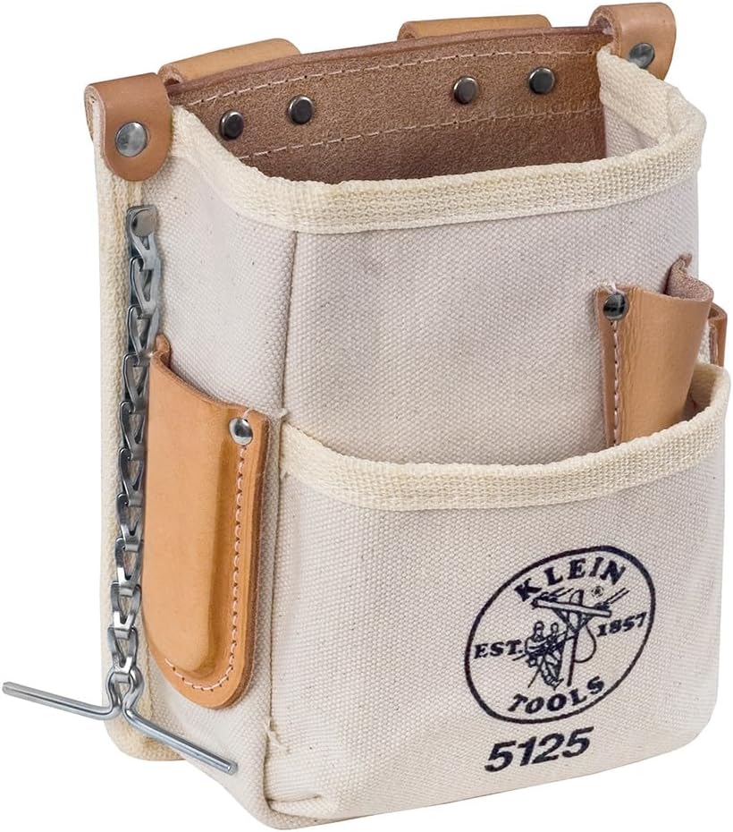 Klein Tools 5125 Canvas and Leather 5-Pocket Tool Pouch Review