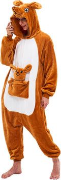Unisex Adult Onesie Pajamas Animal One Piece Costume - Cozy & Fun