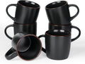 Famiware Mercury Coffee Mugs Set of 6 for Latte and More