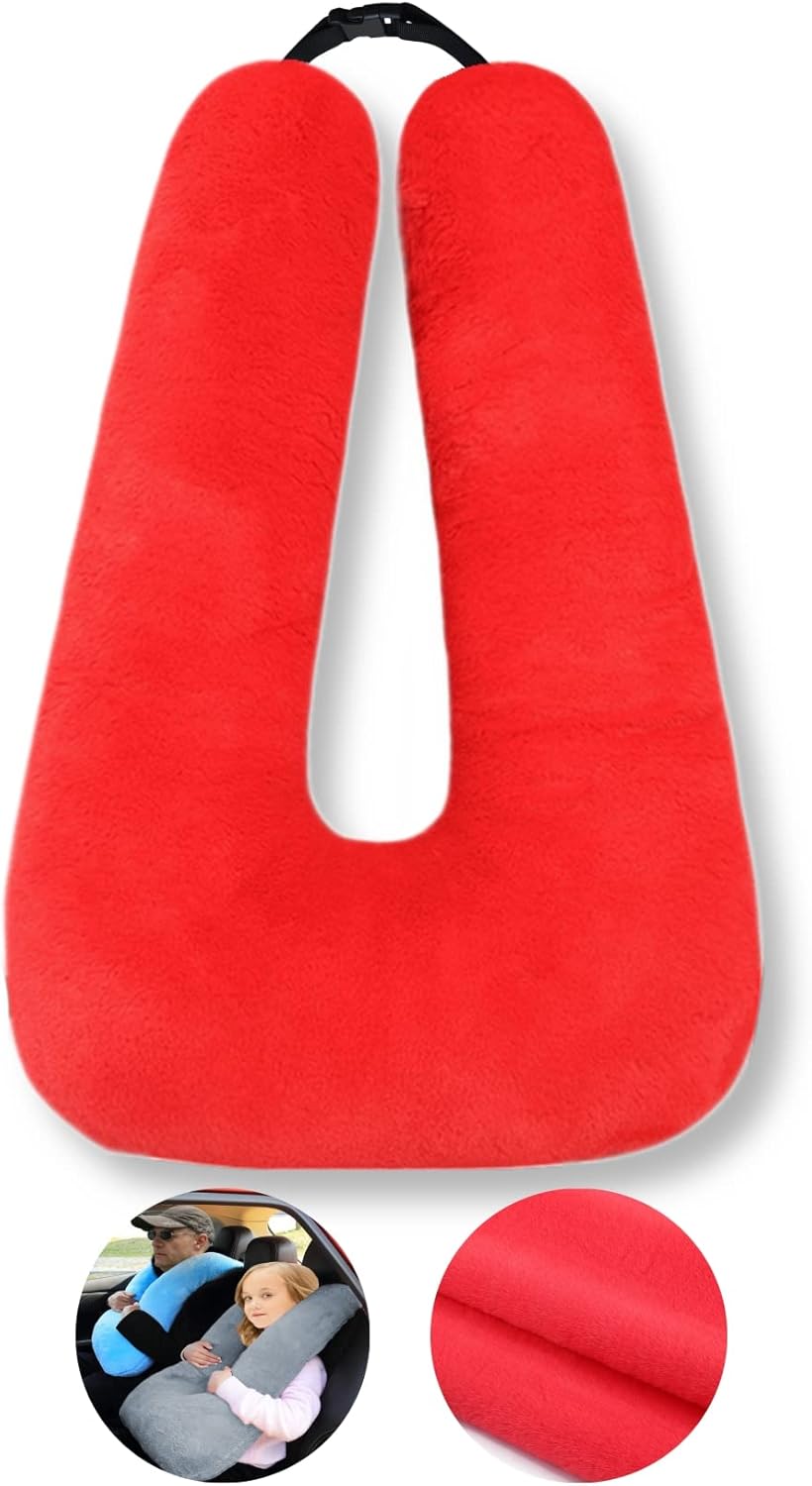 Travel Pillow for Kids and Adults - Comfortable Car Sleeping Aid