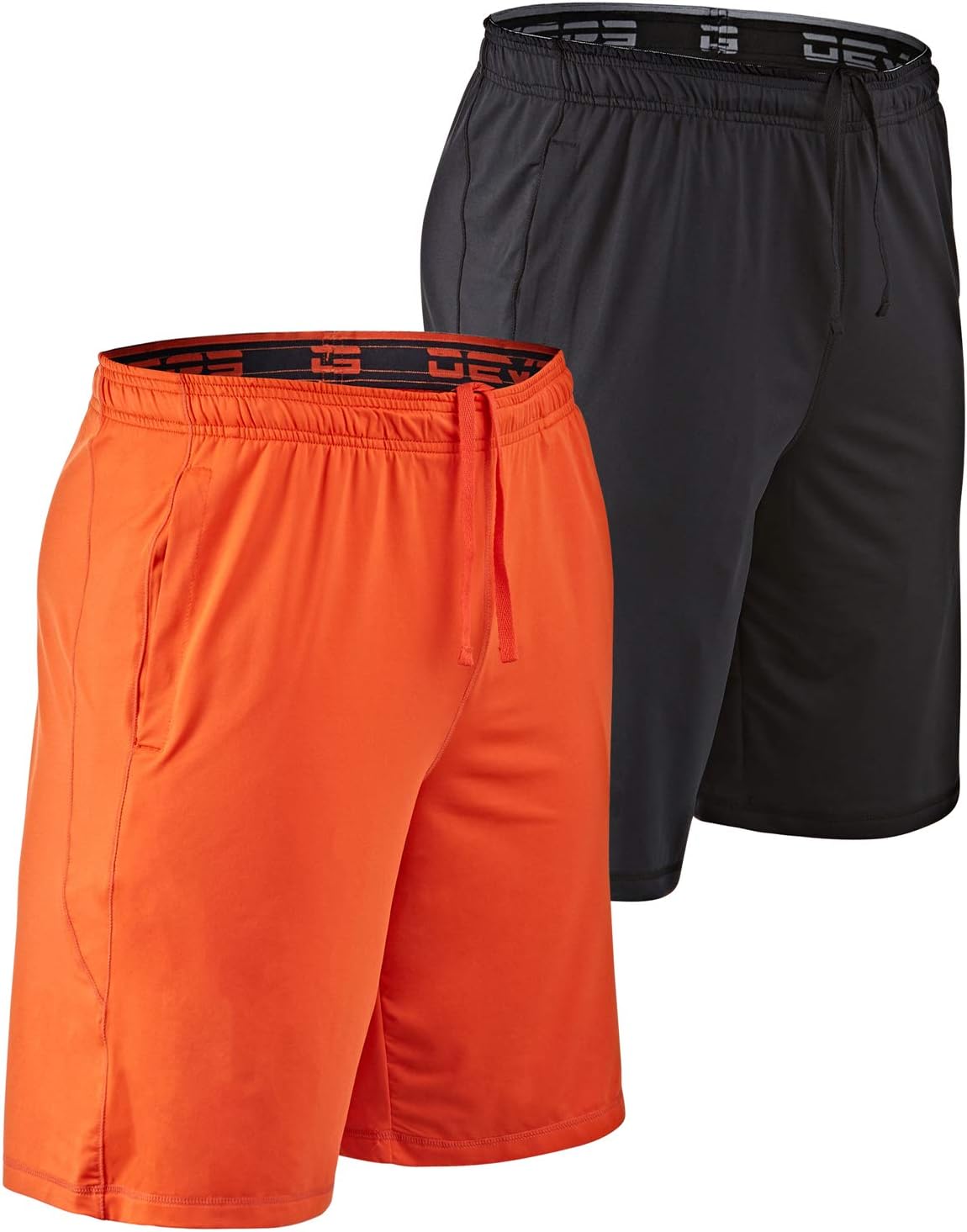 DEVOPS Men's 2-Pack Loose-Fit 10in Workout Gym Shorts Review