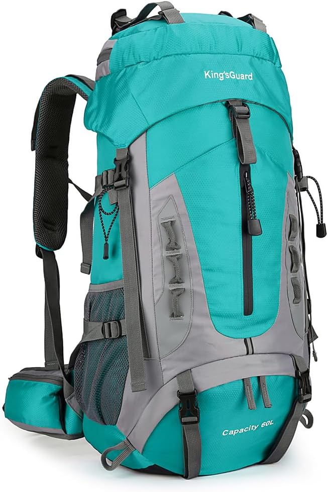 60L Waterproof Hiking Backpack for Men and Women Adventures