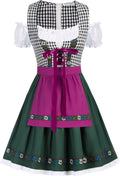 German Dirndl Dress for Women - Traditional Oktoberfest Costume
