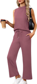 Casly Lamiit Women's Summer 2 Piece Outfits - Lightweight Loungeset