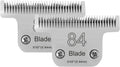 2PCS T84 Blade Dog Grooming Replacement Blades Compatible with Andis