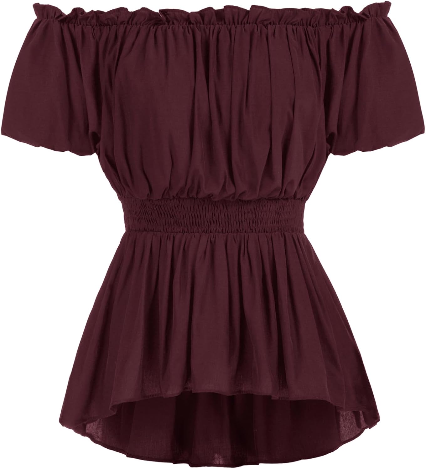 Scarlet Darkness Renaissance Shirt for Women - Stylish Peasant Blouse