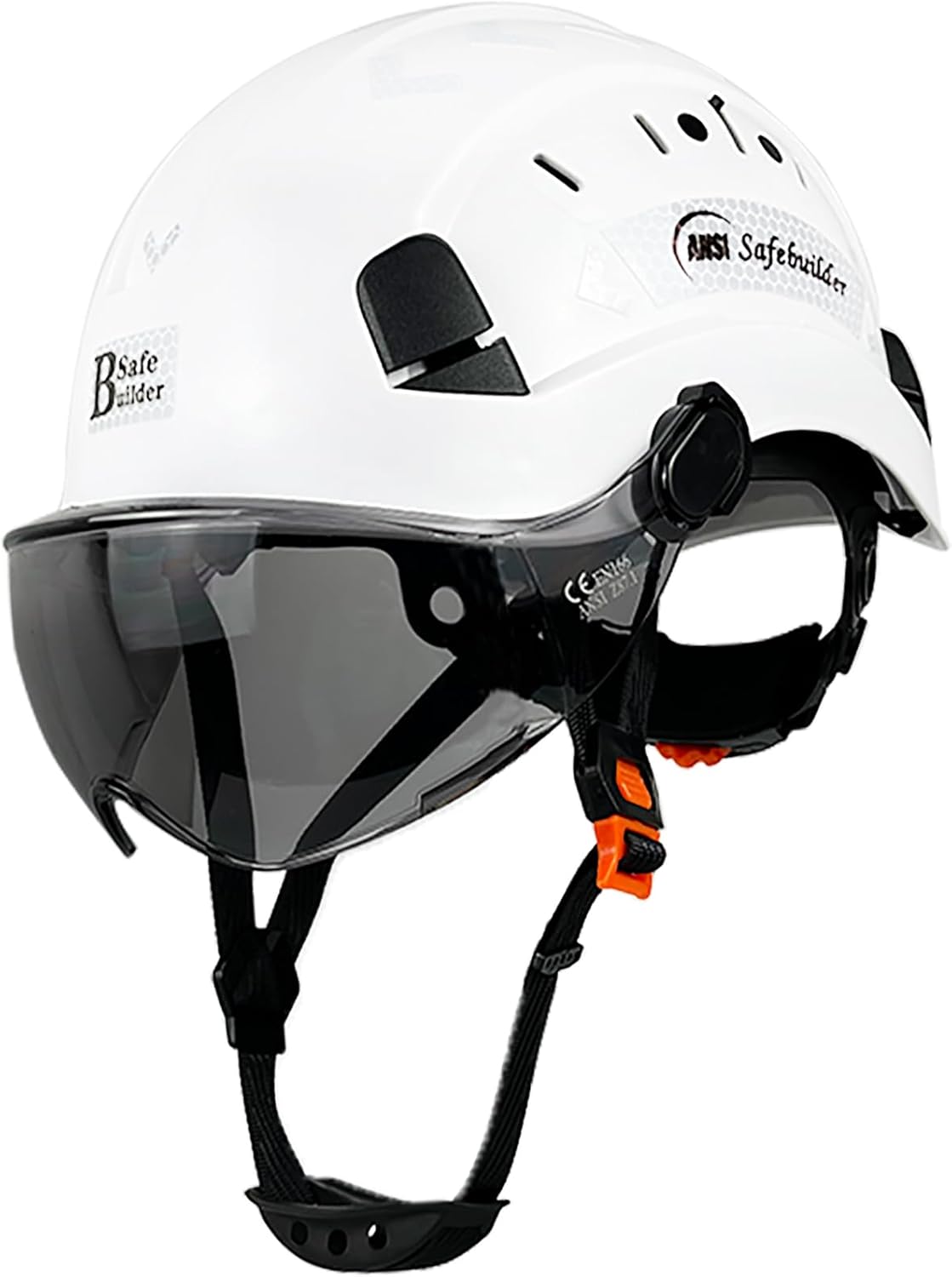 Construction Safety Helmet with Visor for Head Protection