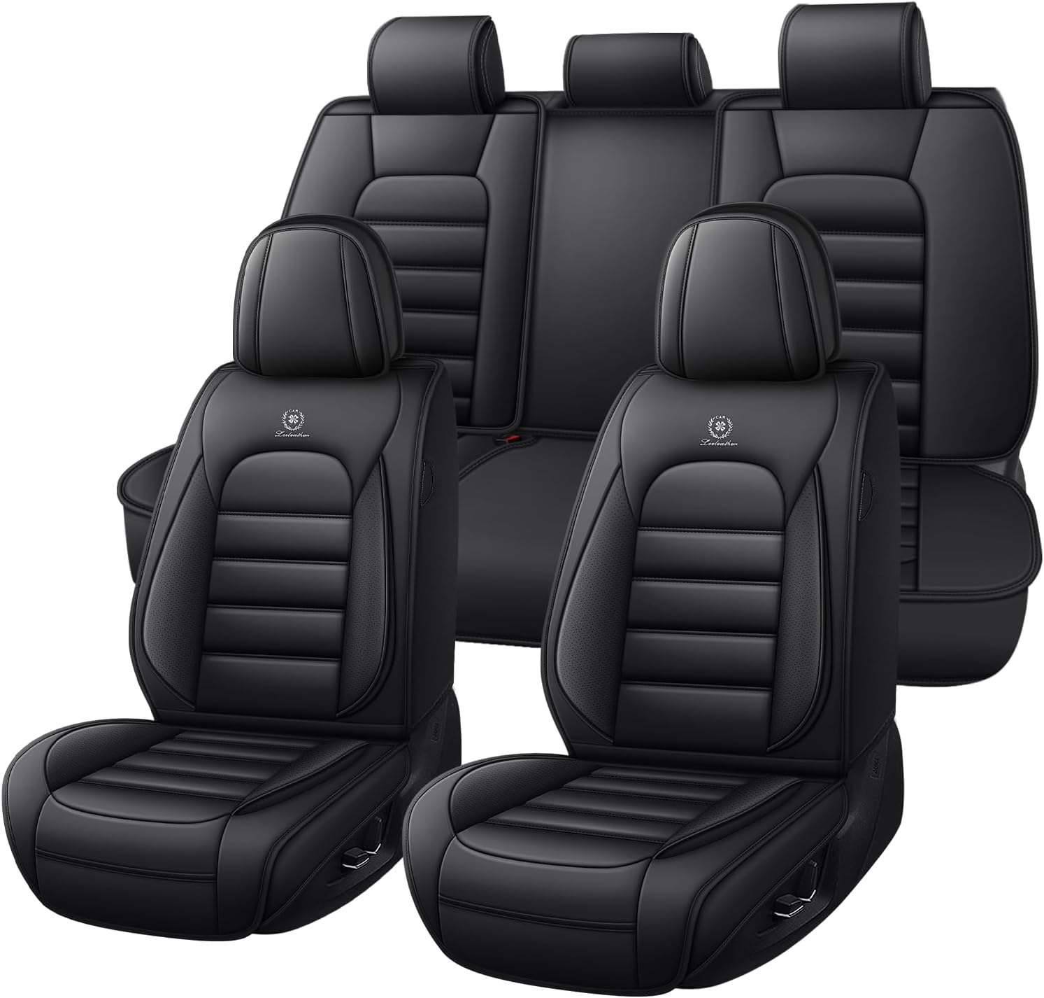 Truck Seat Covers for RAM 3500 2010-2025, Waterproof Nappa Leather