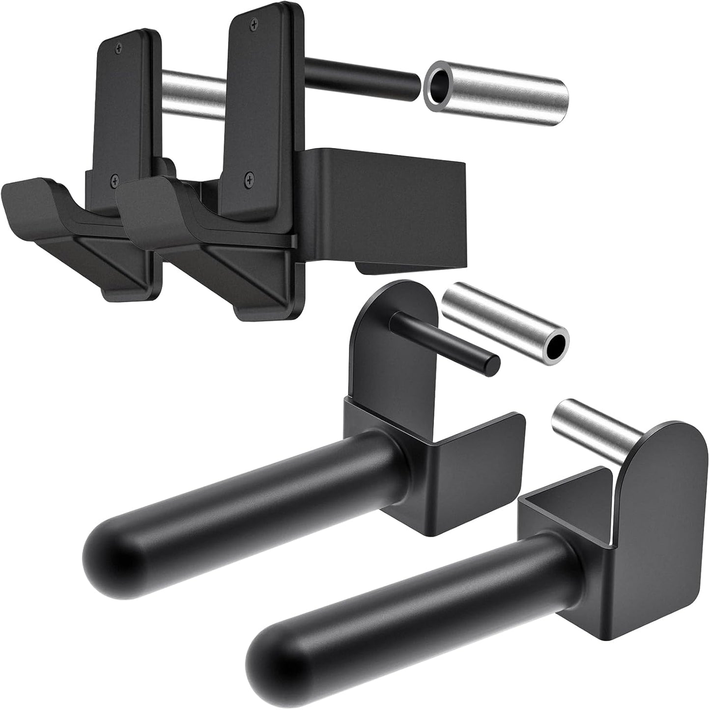 Kipika J-Hooks & Weight Plate Holder Set - Ultimate Power Rack Upgrade