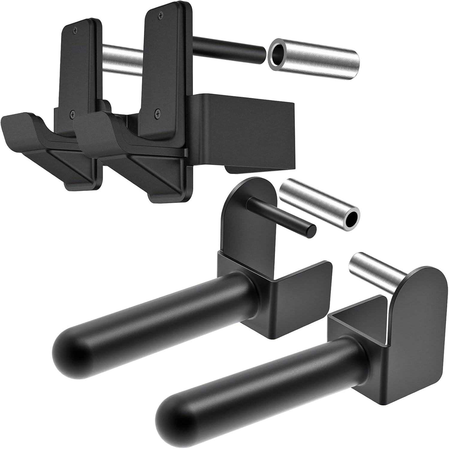 Kipika J-Hooks & Weight Plate Holder Set - Ultimate Power Rack Upgrade