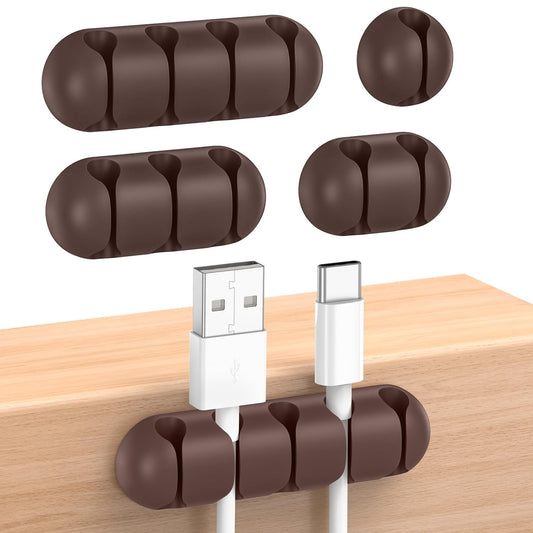UNBREAKcable Silicone Cord Clips - Tidy Wires Easily!