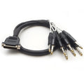 Seismic Audio DB25 to 8 Channel 14 TRS 3 Foot D-Sub Snake Cable