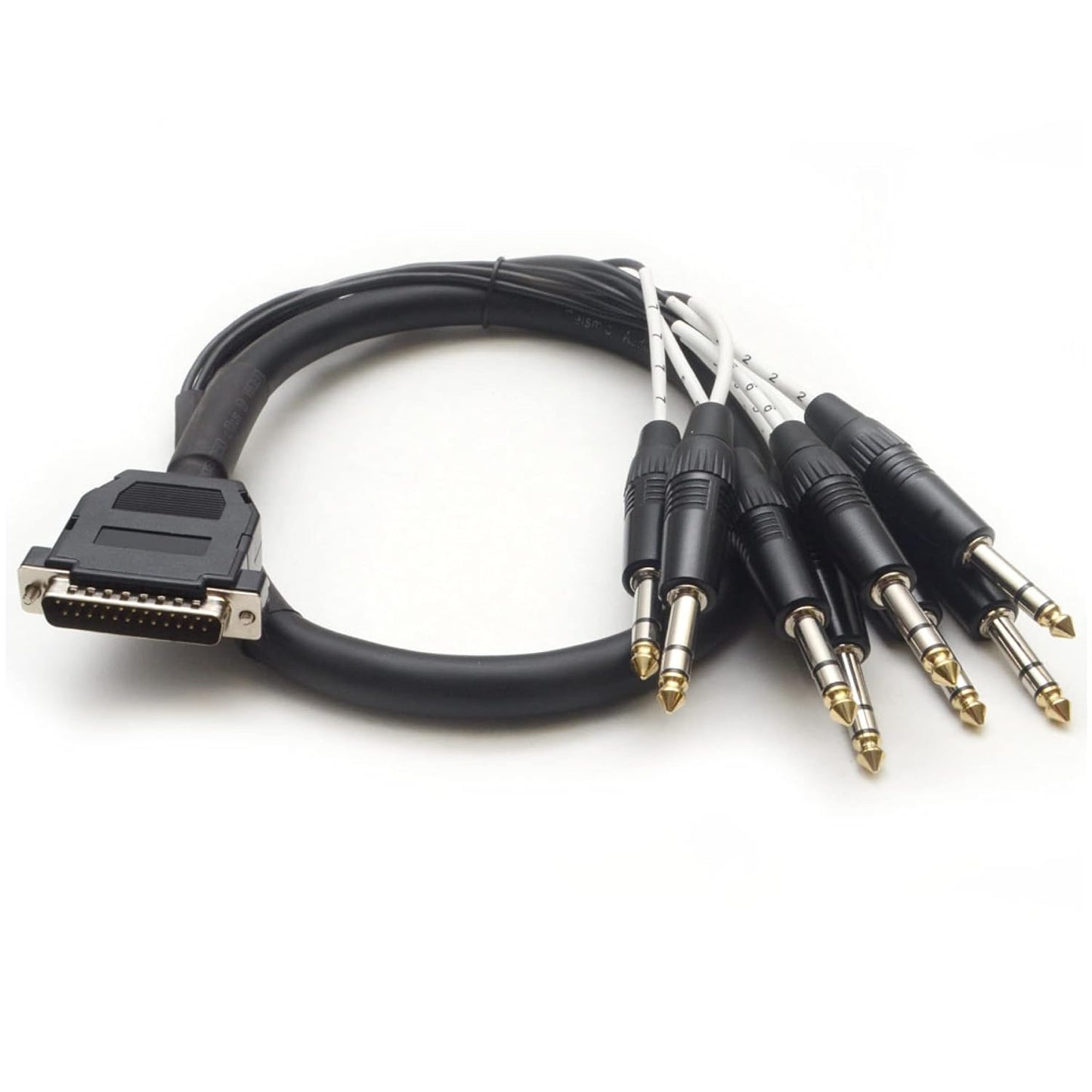 Seismic Audio DB25 to 8 Channel 14 TRS 3 Foot D-Sub Snake Cable