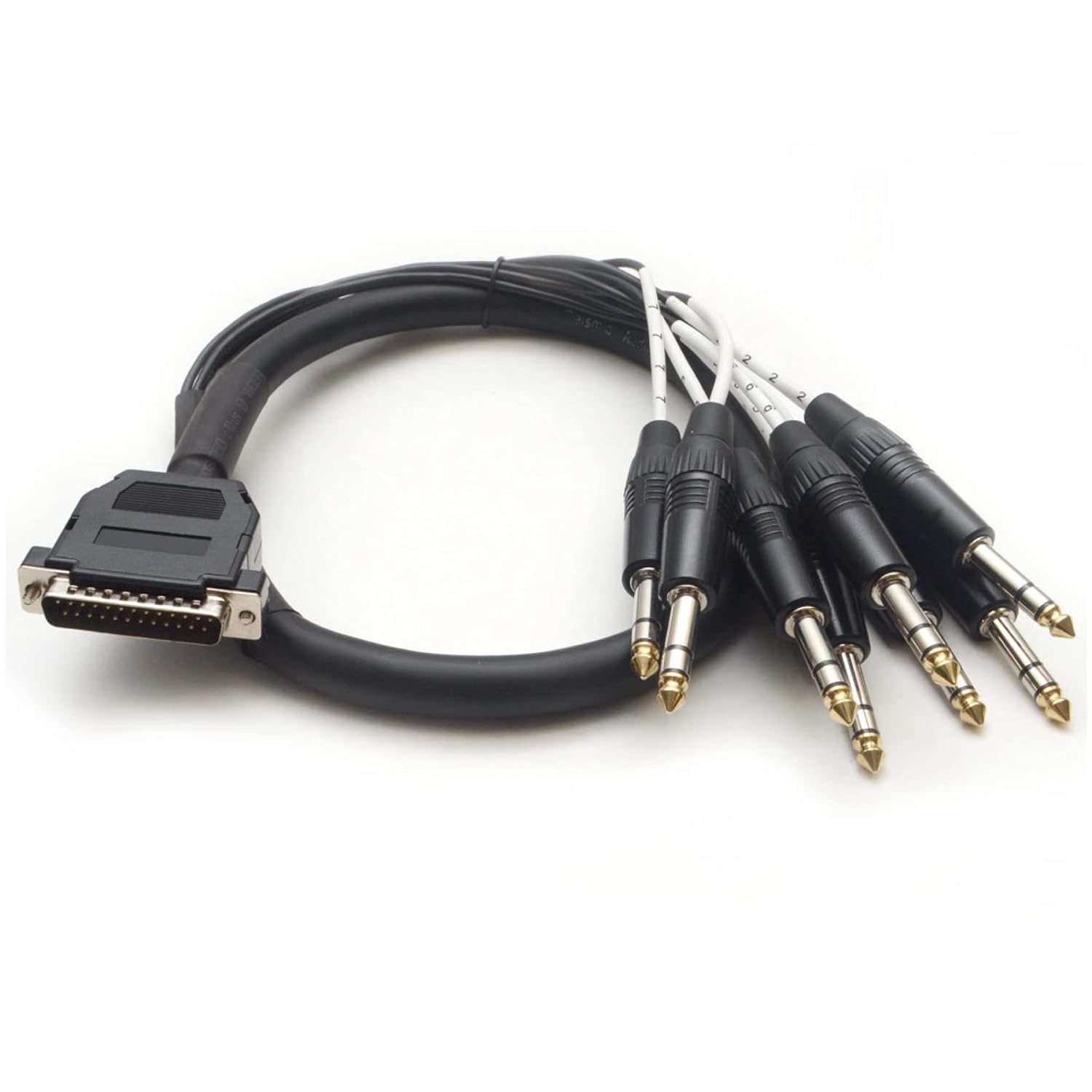 Seismic Audio DB25 to 8 Channel 14 TRS 3 Foot D-Sub Snake Cable