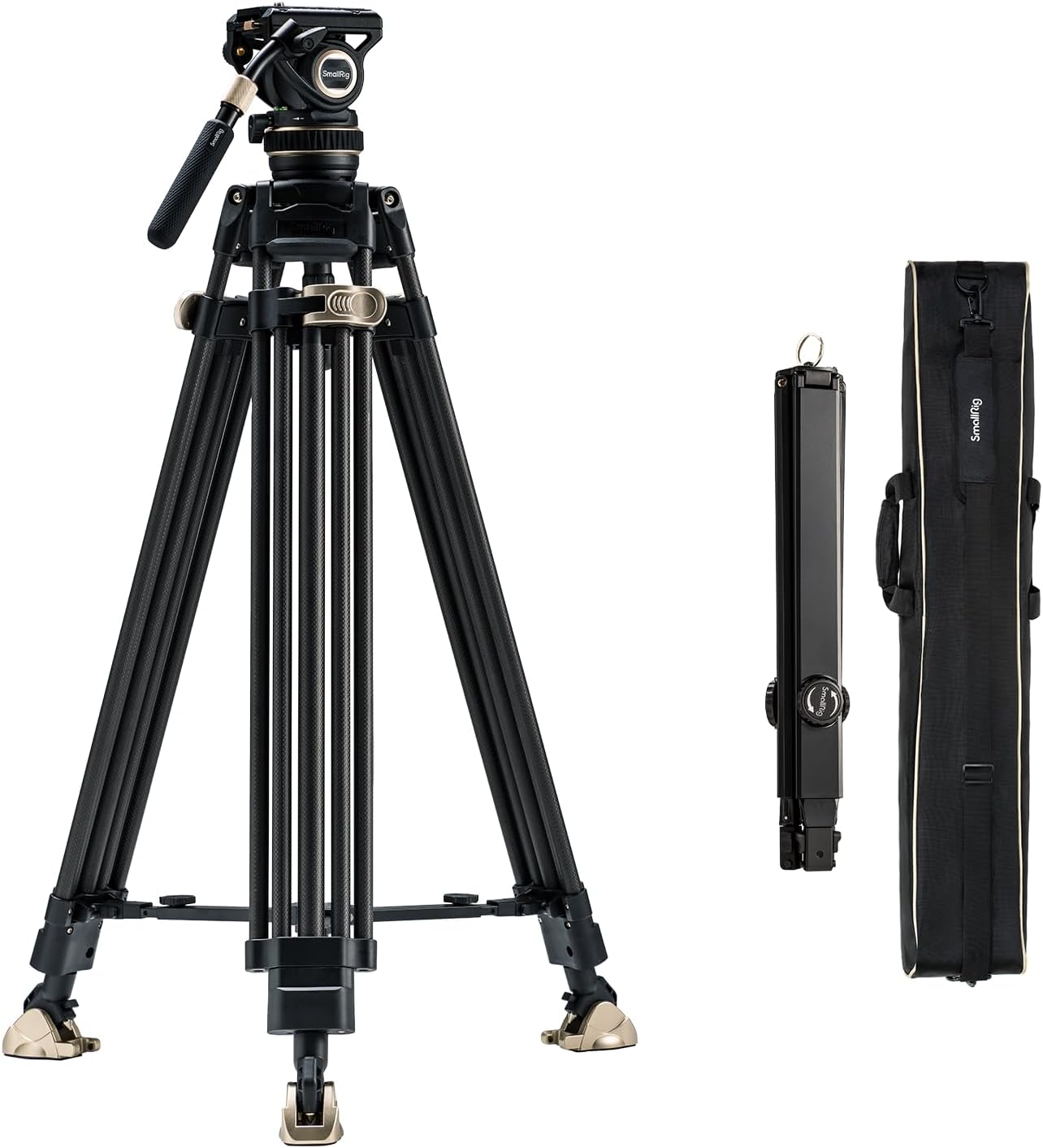 SmallRig AD-100 FreeBlazer Heavy-Duty Carbon Fiber Tripod System