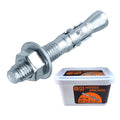 Party Animals 1/2 x 3-1/2 Inch Wedge Anchors for Heavy-Duty Use