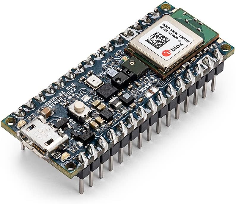 Arduino Nano 33 BLE Sense Rev2: Compact AI Microcontroller