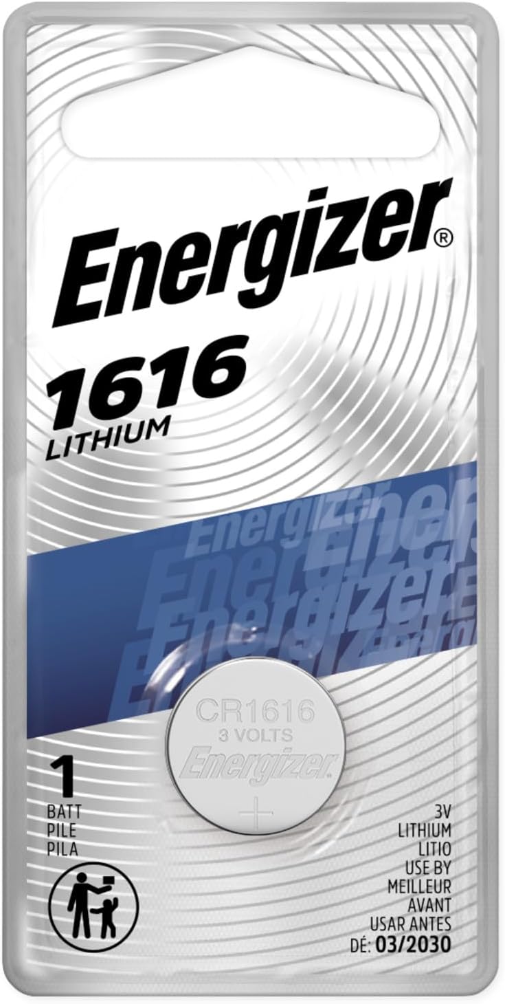 Energizer 1616 Lithium Coin Battery - Long-Lasting Power!