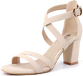 IN3 Gita 3 in Sandals - Stable Chunk Heel Dress Shoes