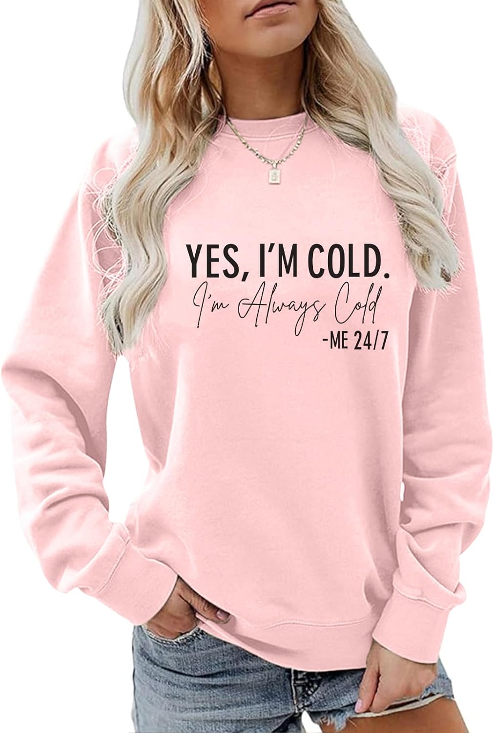 Always Cozy Crewneck: 24/7 Warmth Sweatshirt