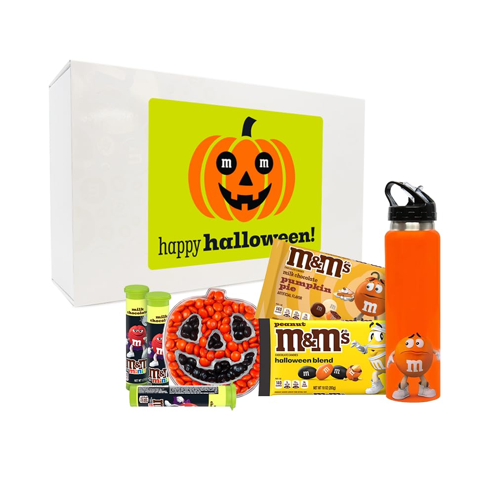 M&M'S WORLD Halloween Bundle Box for Unique Festive Treats