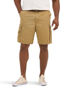 Men's Lee Loose Fit Cargo Shorts - 9 Pockets, Built-In Belt