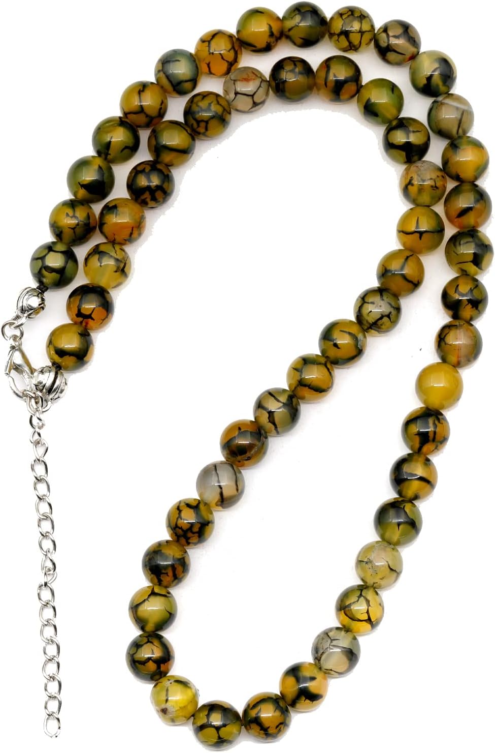 Natural Citrine Beaded Choker - Unique Fashion Jewelry