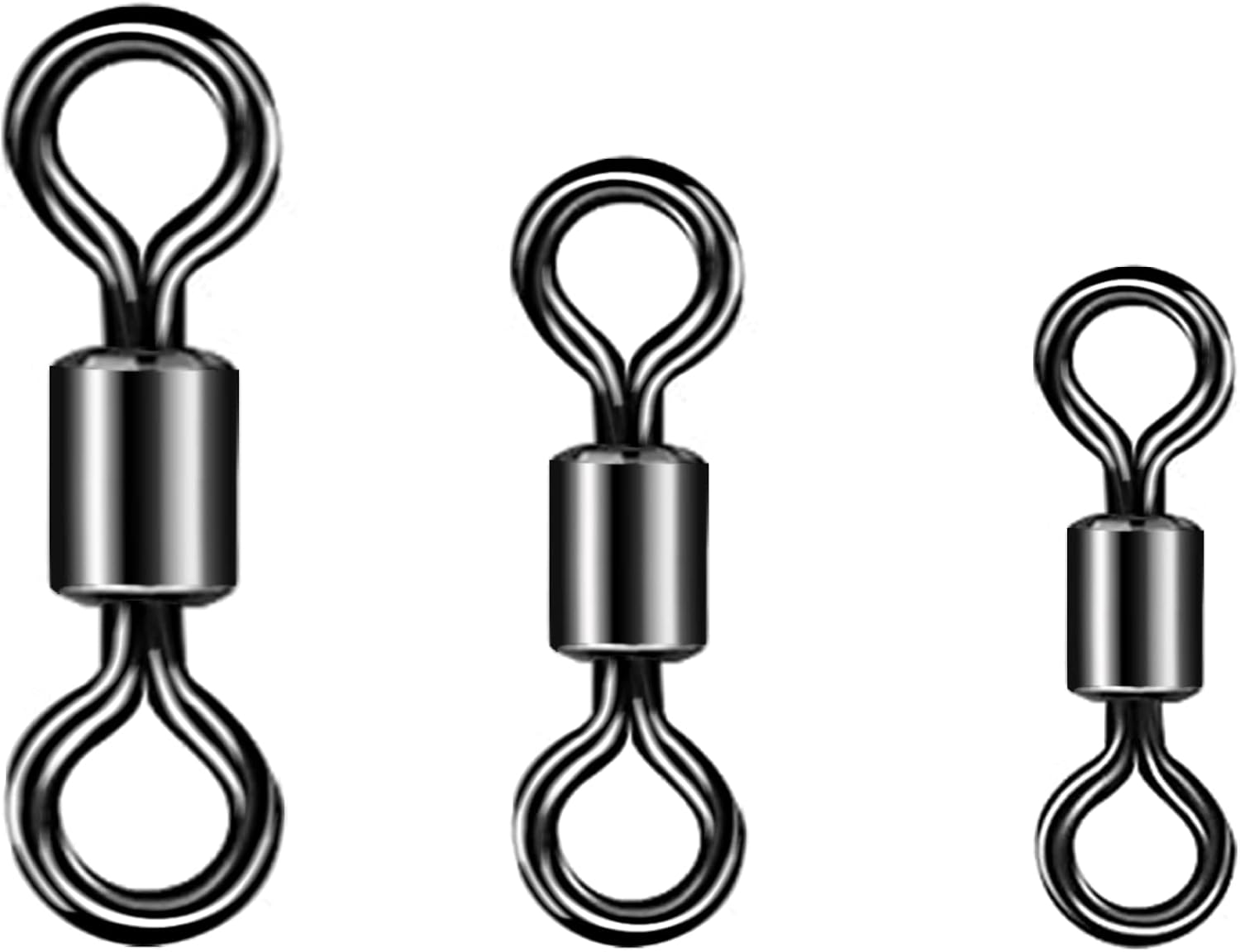 Stainless Steel Fishing Swivels - Ultimate Strength & Rotation
