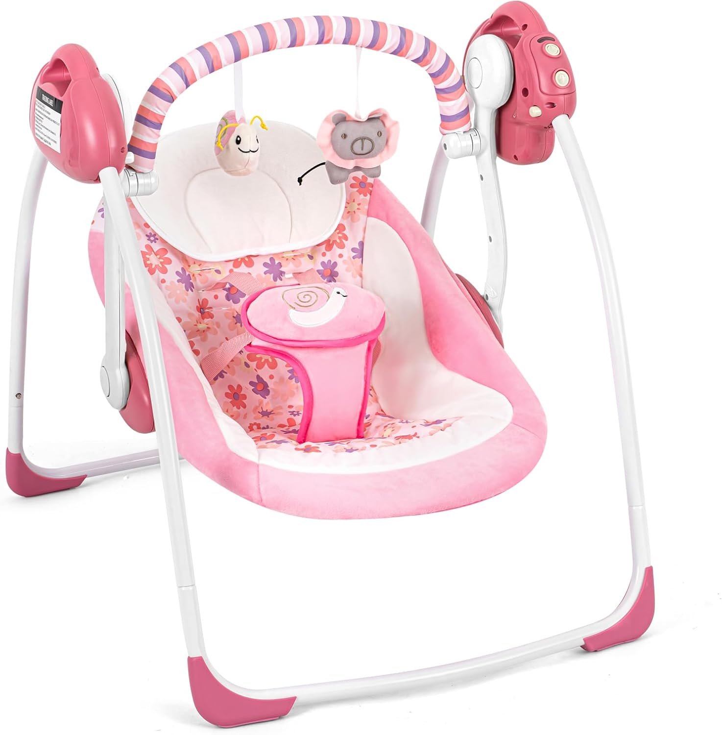 Electric Baby Swing for Infants - Easy-Fold & Portable Design
