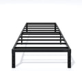 Metal Bed Frame Twin Size - 12 in Heavy-Duty Platform Bed Frame