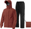 iCreek Rain Suit Unisex Waterproof Jacket with Pants - Packable