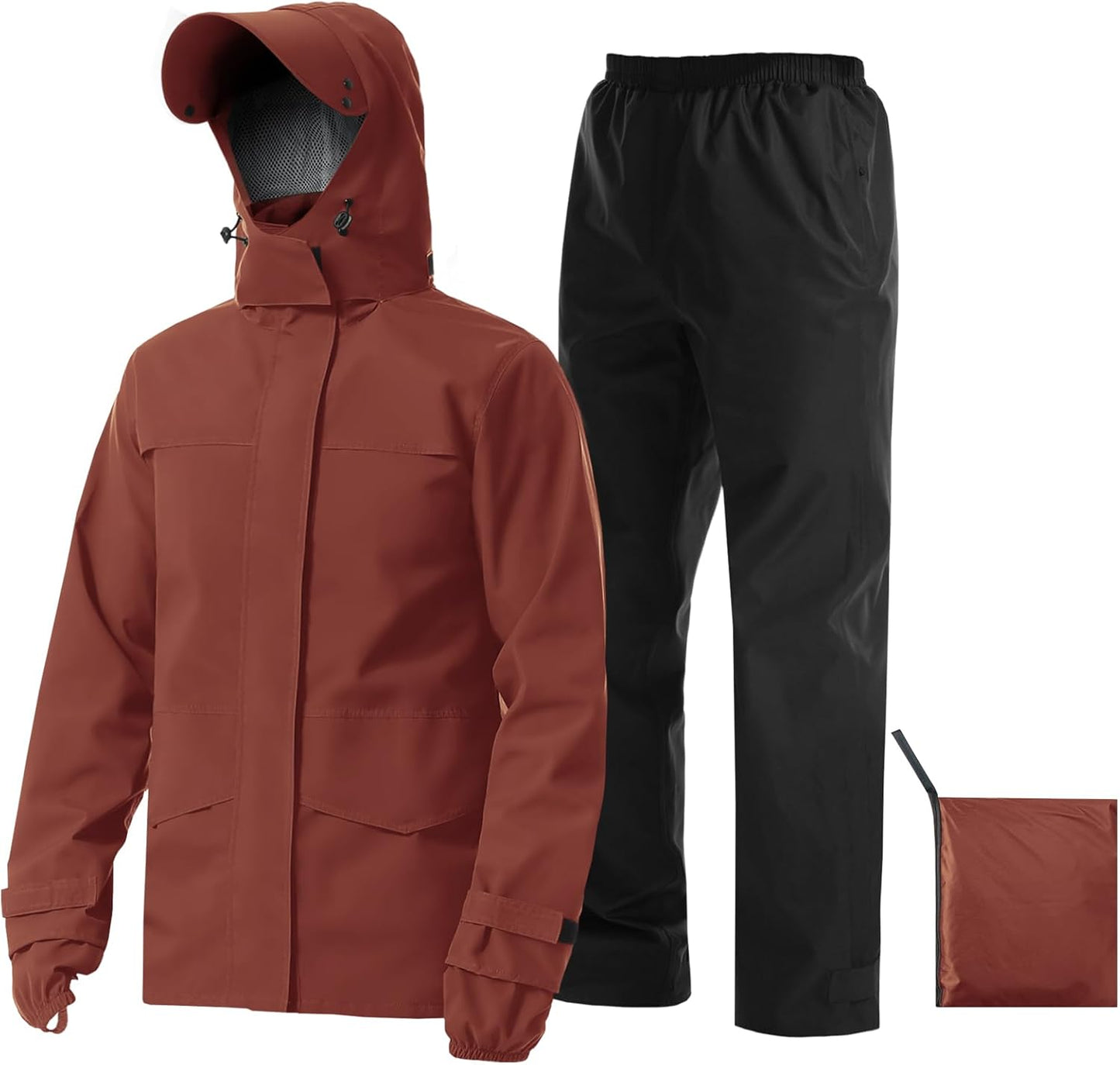 iCreek Rain Suit Waterproof Jacket and Pants for All Weather