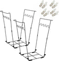 Garden Trash Bag Holder - Outdoor Leaf Bag Support Stand for 30-45