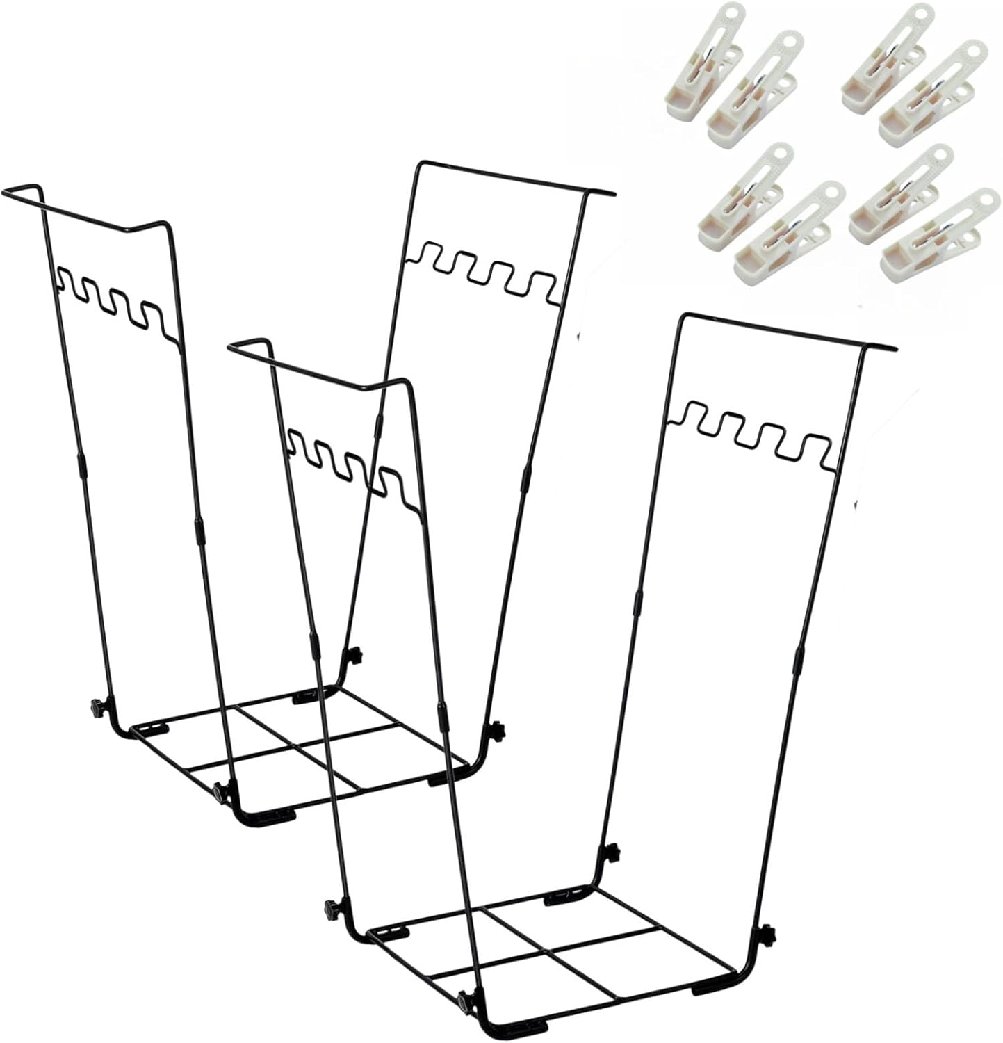 Garden Trash Bag Holder - Multi-Use Metal Frame for Yard Waste