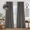 MIULEE 100% Blackout Curtains for Bedroom and Living Spaces
