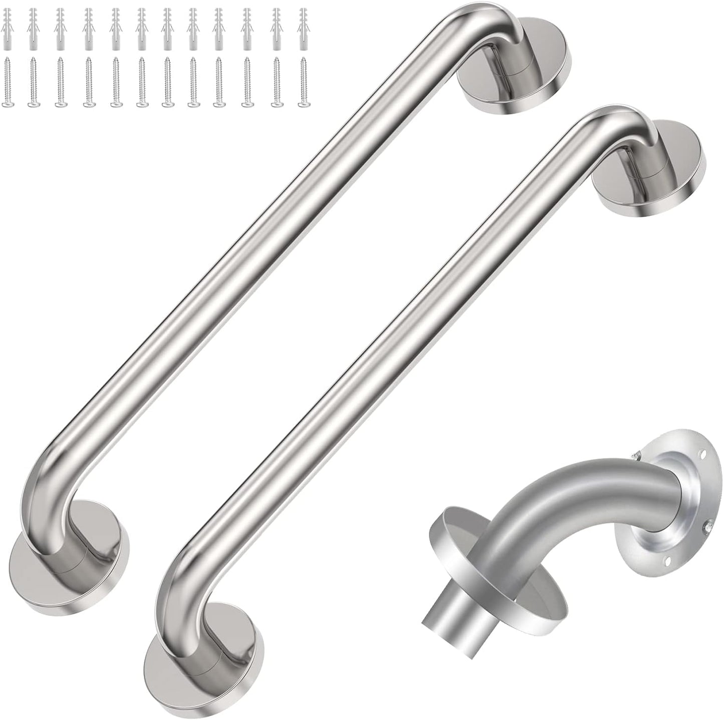 18 Inch Chrome Stainless Steel Shower Grab Bars for Safety