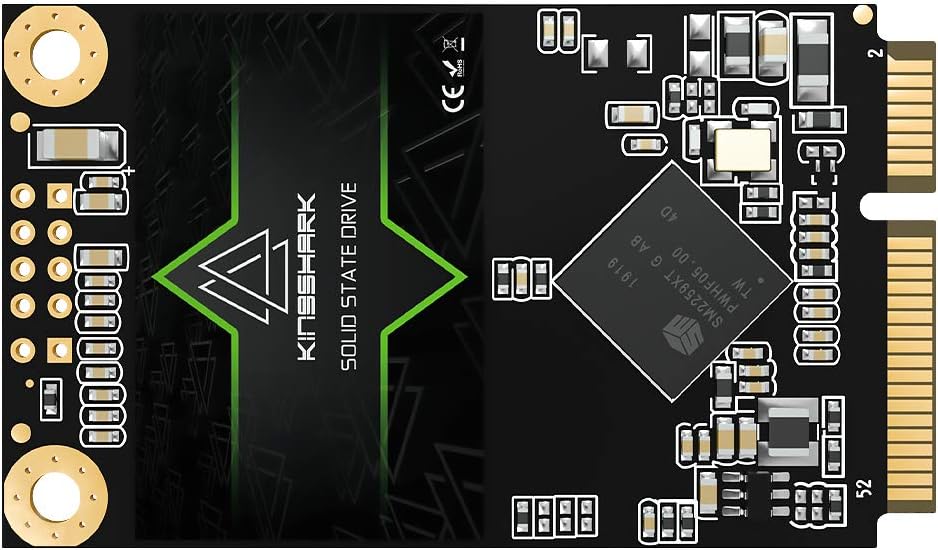 Kingshark Gamer mSATA 512GB SSD for High Performance Storage