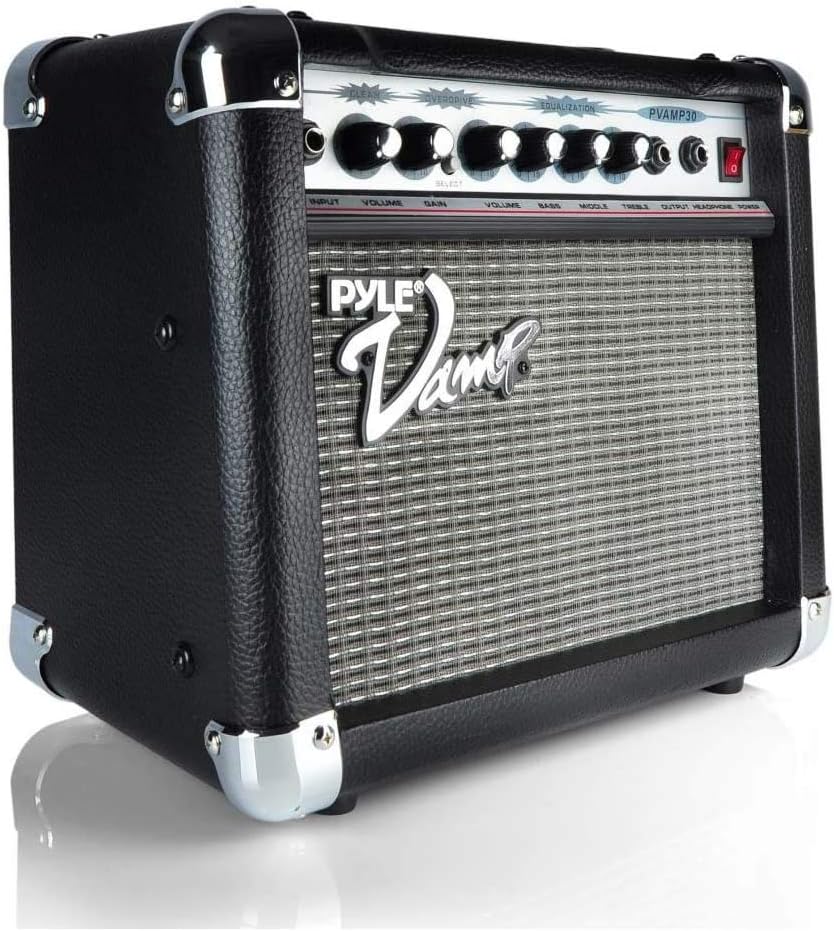 Pyle 30 Watt VampSeries Amplifier with Clean and Overdrive Channels