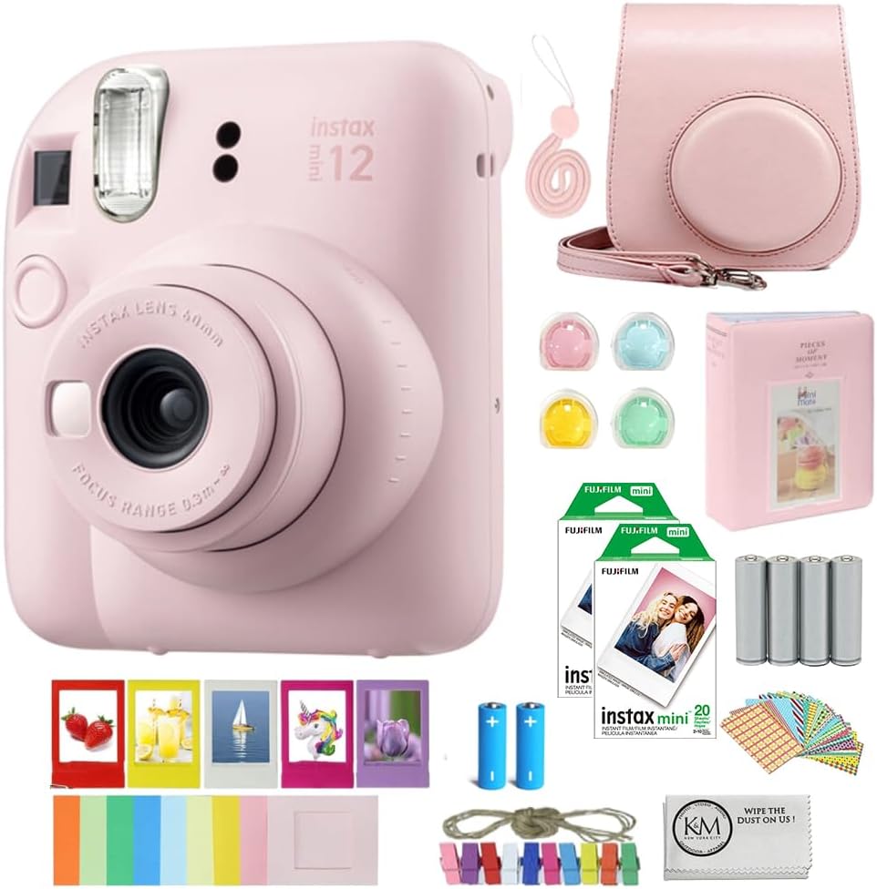 Capture Memories in Style with Fujifilm Instax Mini 12 + Film Bundle