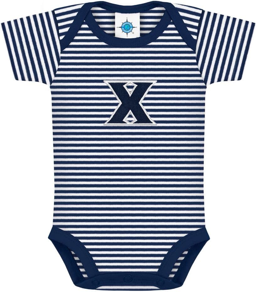 Creative Knitwear NCAA Infant Striped Bodysuit for Baby Fans