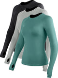 CADMUS Quick-Drying Running Long Sleeve Shirt for Women (Style RD9Q)