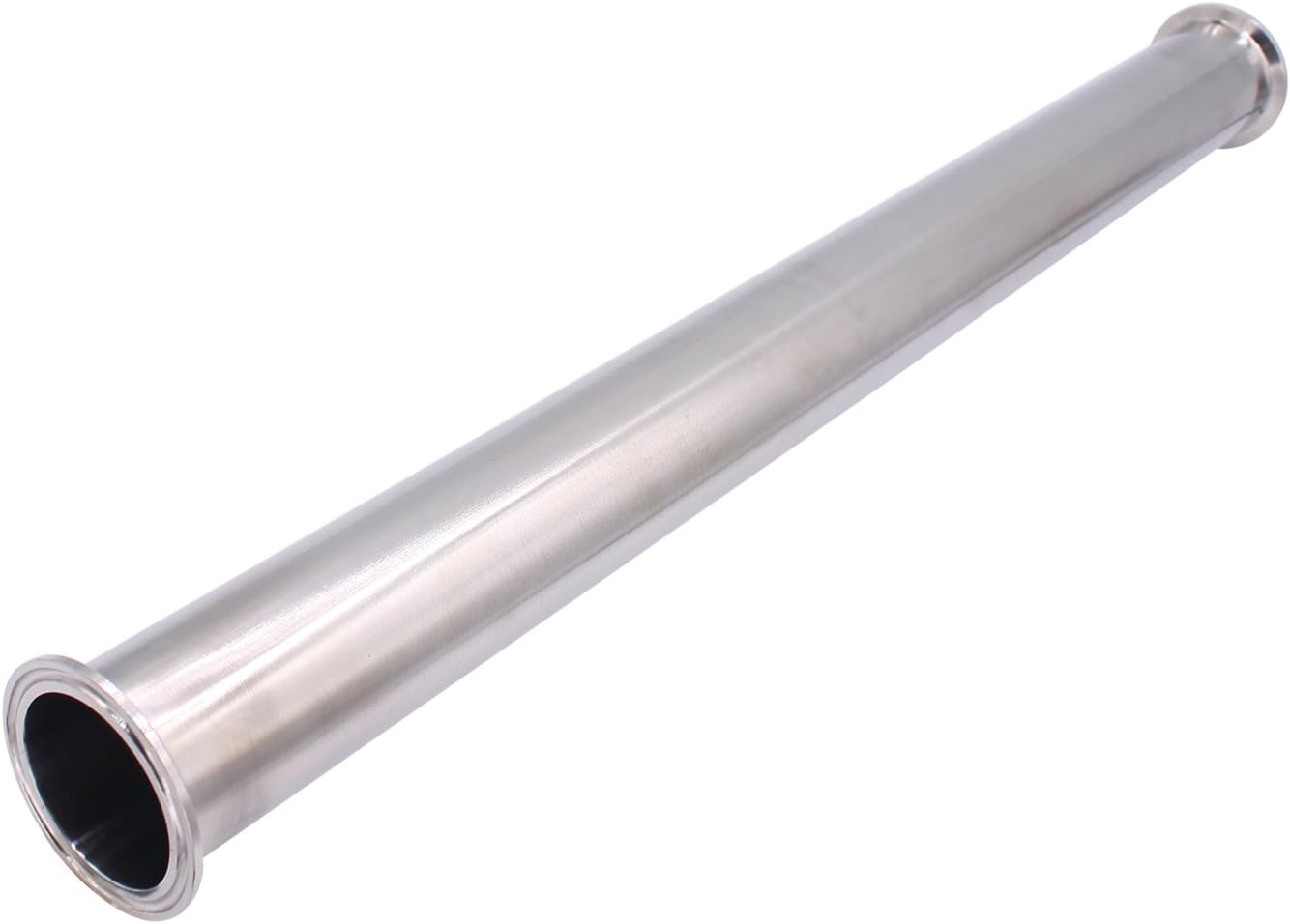 DERNORD Sanitary Spool Tube with Clamp Ends for Fluid Transport