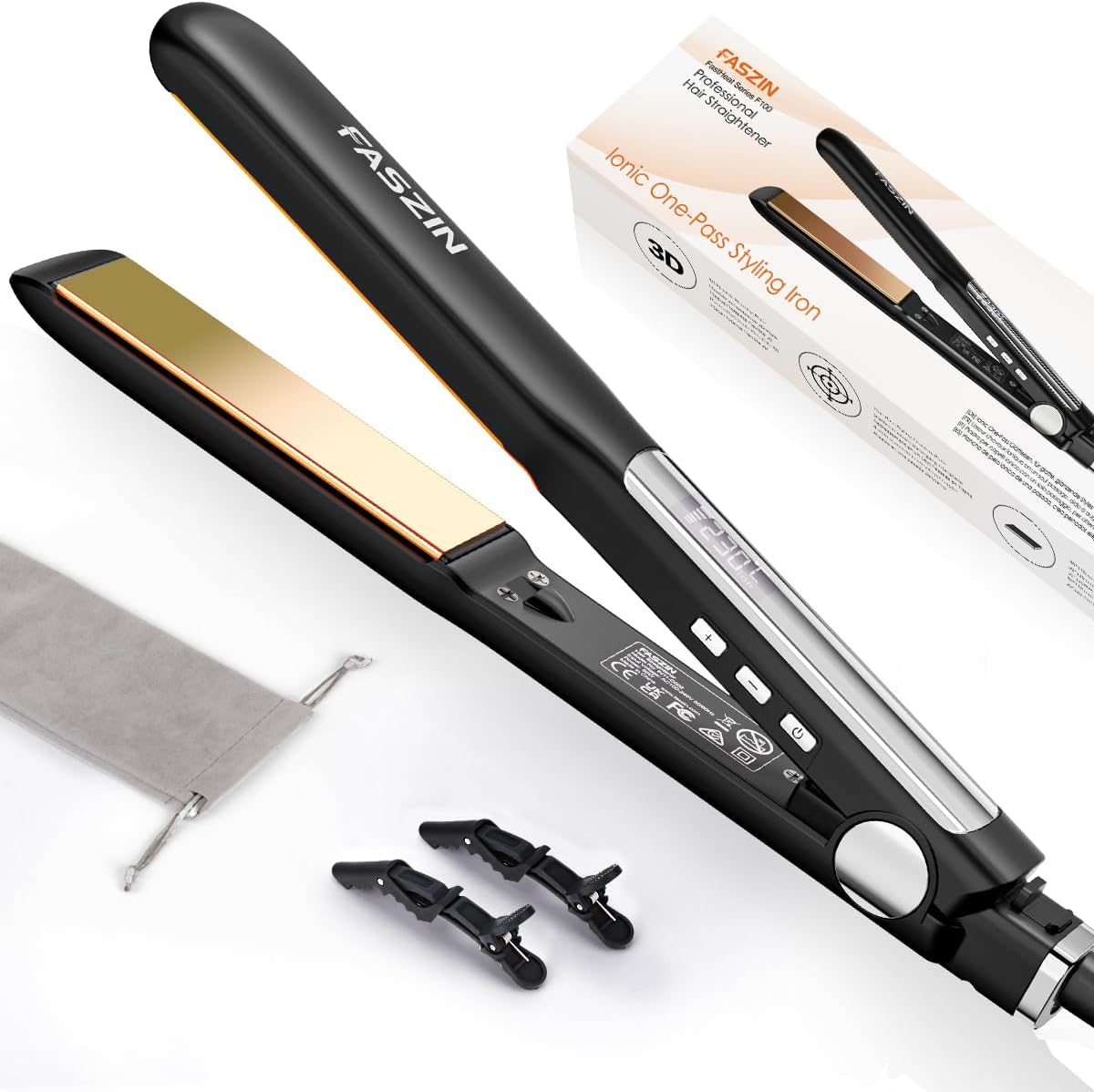 Faszin Professional Hair Straightener for Effortless Styling