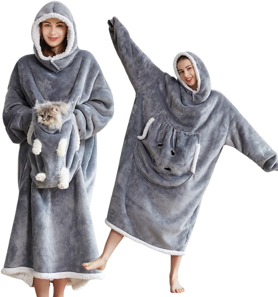 Warmth & Convenience: Cat Pouch Hoodie