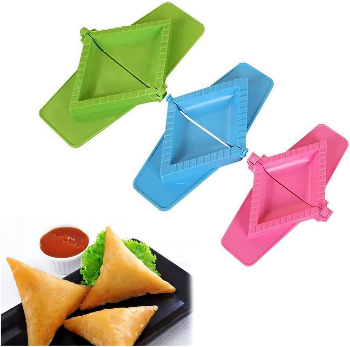 Jannity Triangle Dumpling Maker - Perfect Pocket Pies!